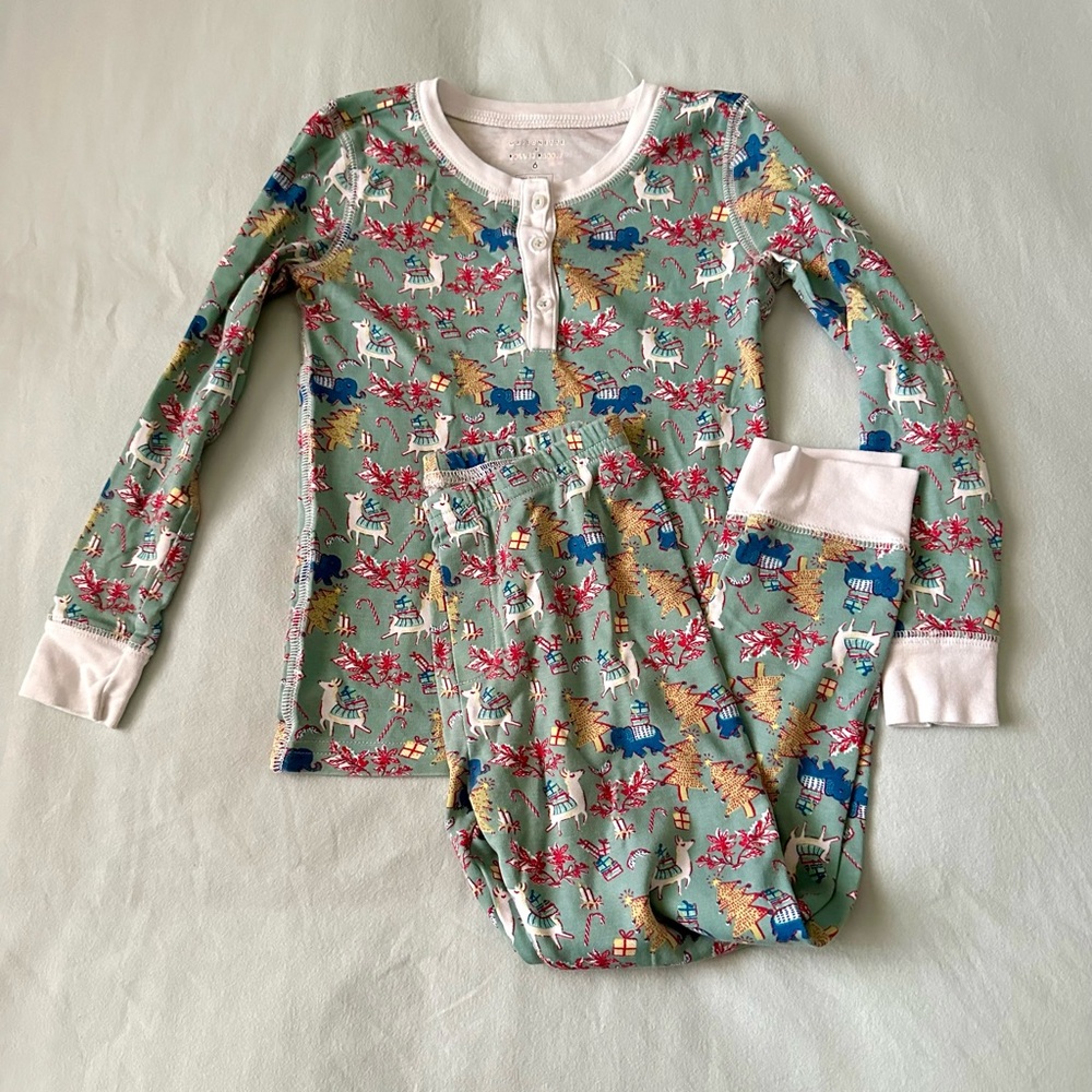 Roller Rabbit x Maisonette deer pajama set